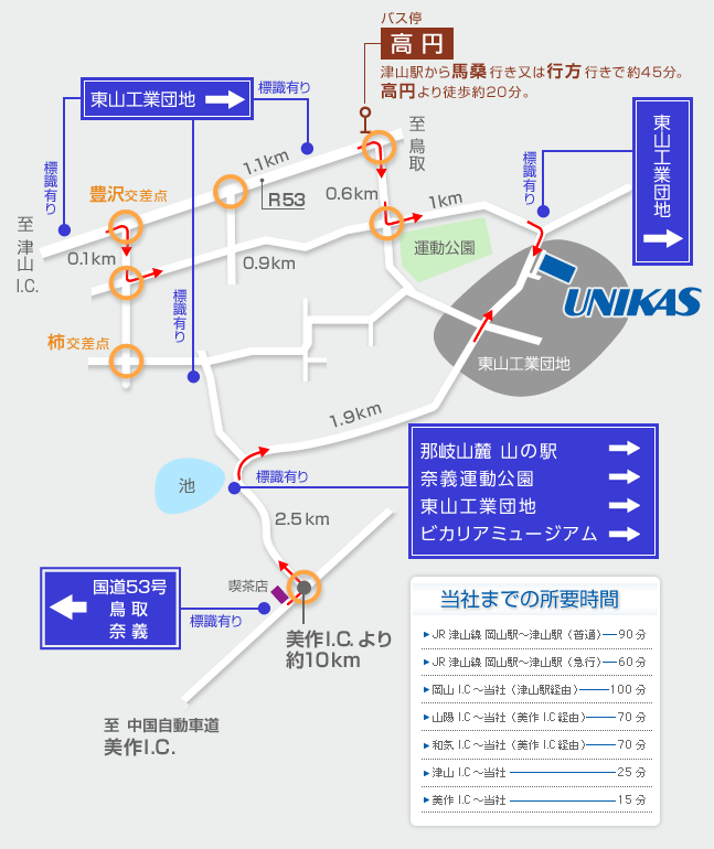 詳細経路図